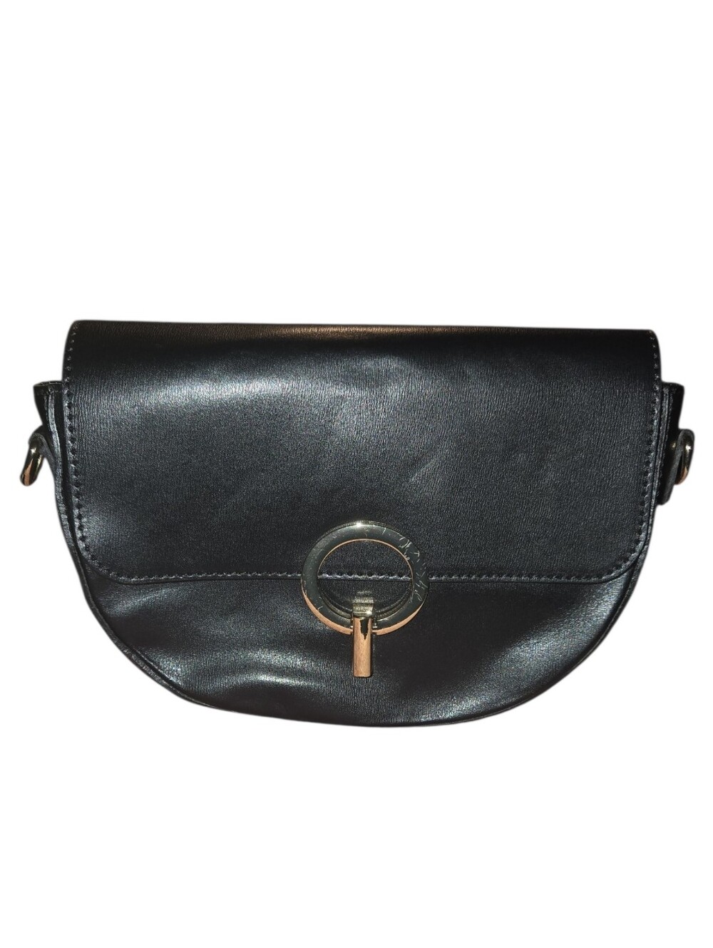 Vintage Italian Leather Crossbody Bag- Borse In Pelle